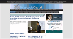 Desktop Screenshot of eltelescopiodigital.com