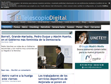 Tablet Screenshot of eltelescopiodigital.com